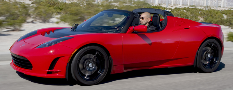 The future: Tesla roadster